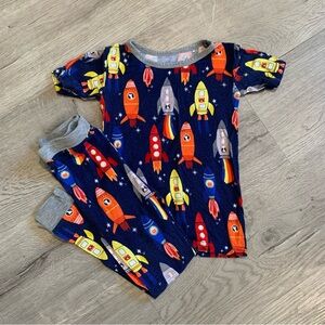 Little Sleepies • Space Explorer Two-Piece Pajama Set